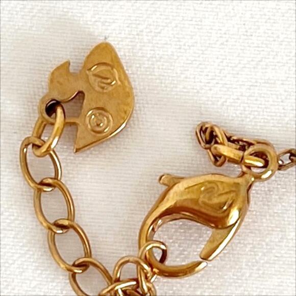 Swarovski Gold and Silver Interlocking Necklace - Picture 6 of 10